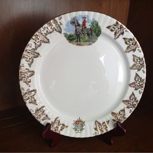 Royal Windsor RCMP porcelain plate